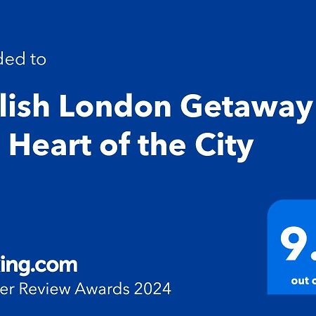 Stylish London Getaway In The Heart Of The City Exteriör bild